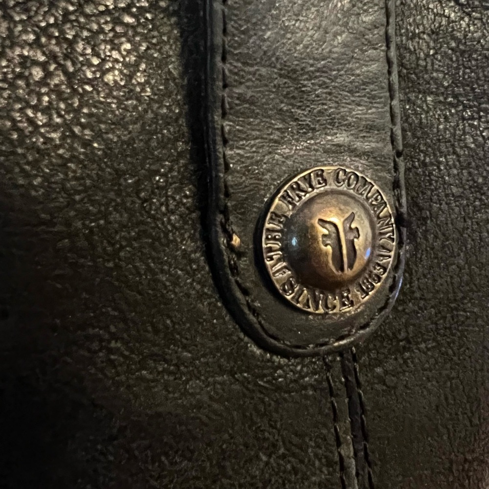 Frye Jackie Button Tall Slouchy Leather Boots - Picture 9 of 11